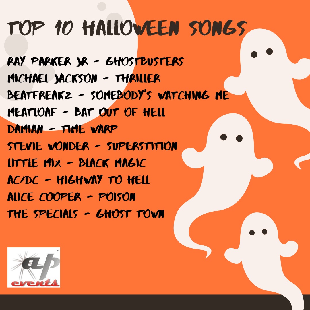 Our list of top Halloween songs
