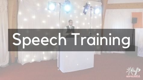 Speech training